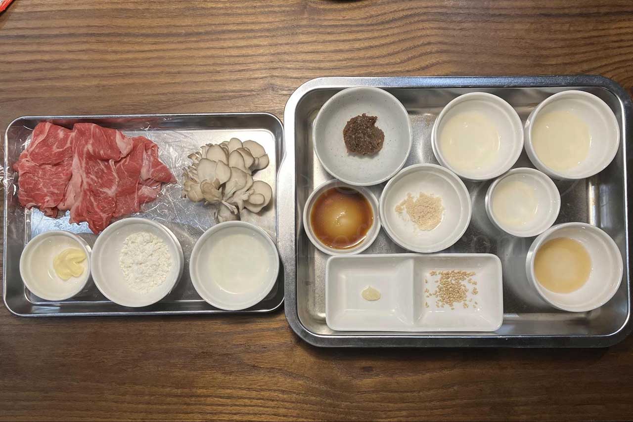 発酵食品腸活レシピ「まいたけの牛肉巻きみそソース」