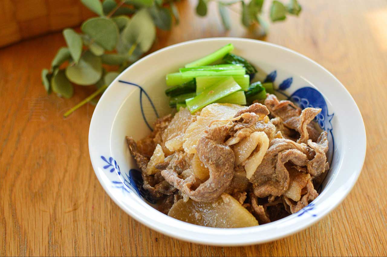 発酵食品腸活レシピ「豚肉と大根の酒粕煮」