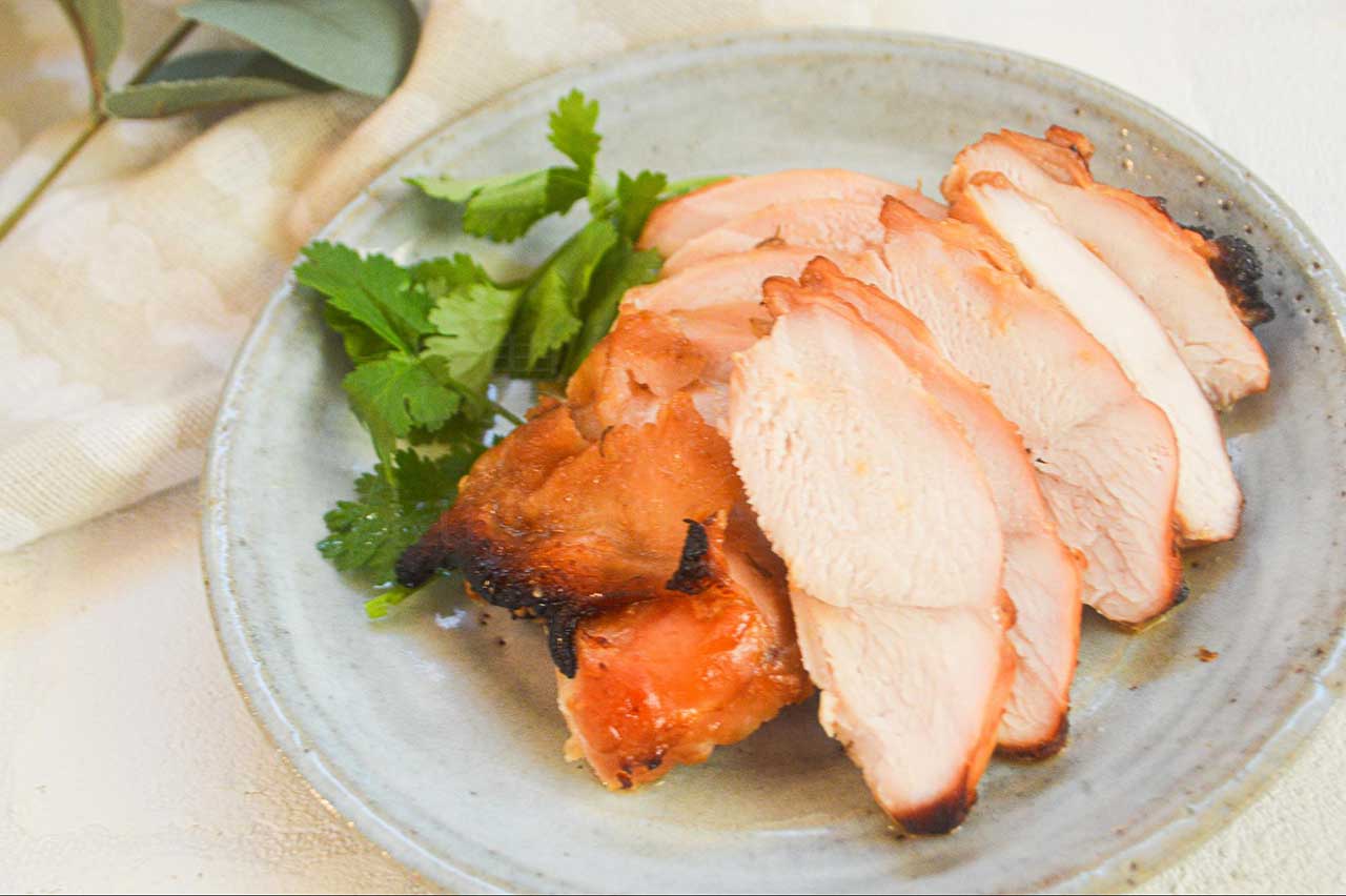 発酵食品腸活レシピ「鶏むね肉の酒粕みそ漬け焼き」