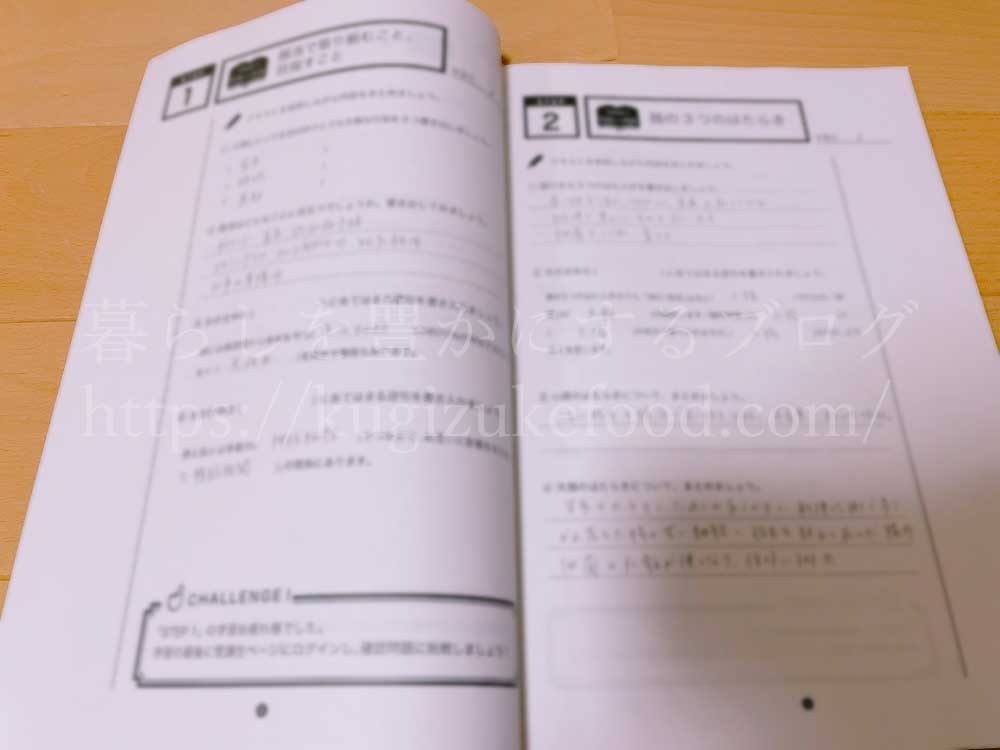 キャリカレの腸活アドバイザー資格取得講座の教材・テキスト