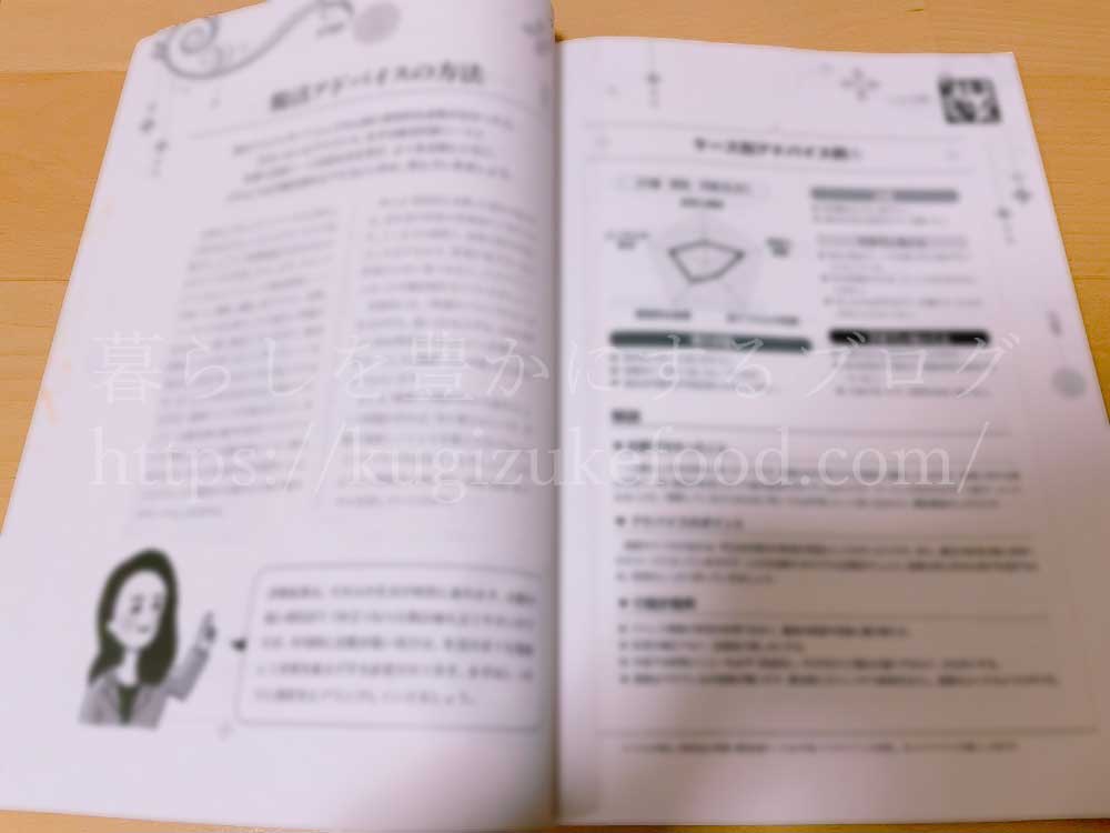 キャリカレの腸活アドバイザー資格取得講座の教材・テキスト