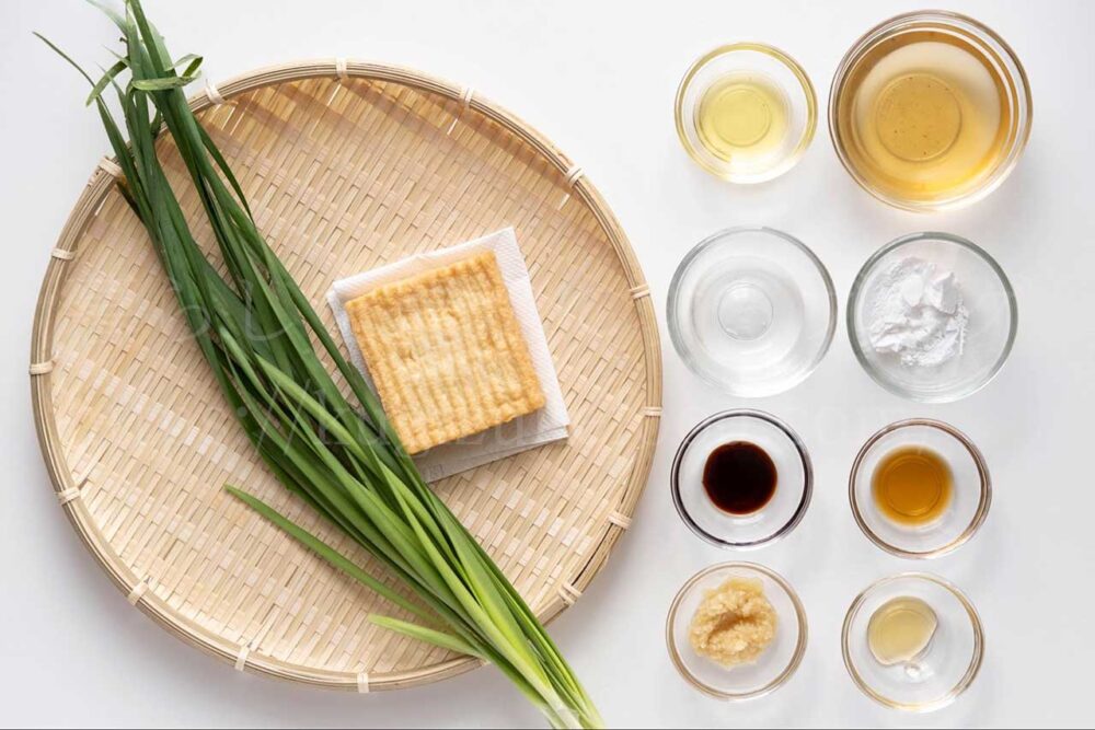 発酵食品腸活レシピ「中華麹使用!厚揚げのエスニックあんかけ」
